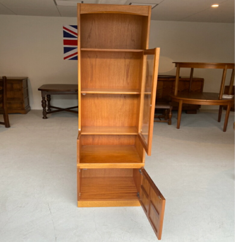 楽天市場】ネイサン Nathan コーナーキャビネット おしゃれ ガラス