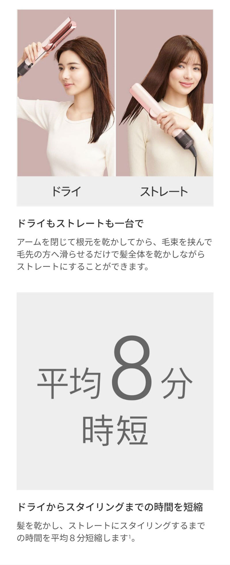 楽天市場】【正規品/選べる】Dyson Airstrait ダイソン エアストレート