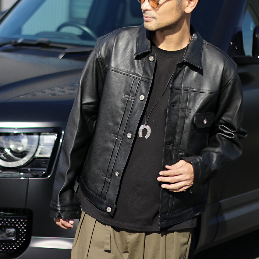 楽天市場】Retro Grade レトログレード 山羊皮 レザー トラッカー