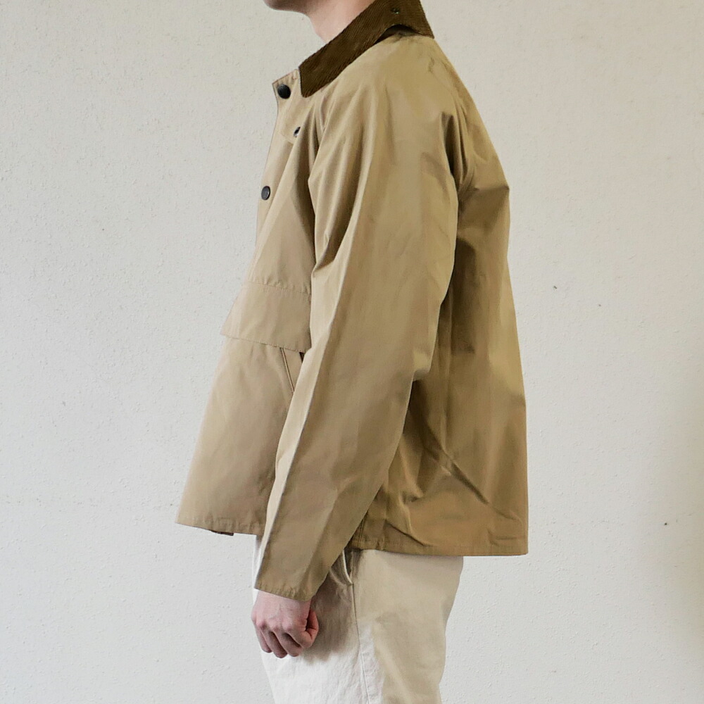 楽天市場】バブアー ボロウデイル ピーチスキン ショート ブルゾン