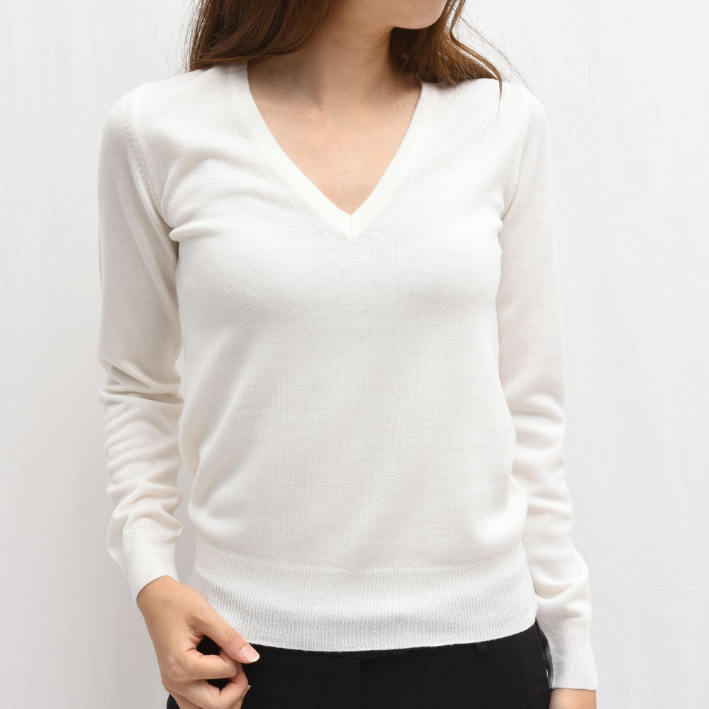 WINTER SALE】正規品 Cruciani(クルチアーニ)CD22500 ウール Vネック