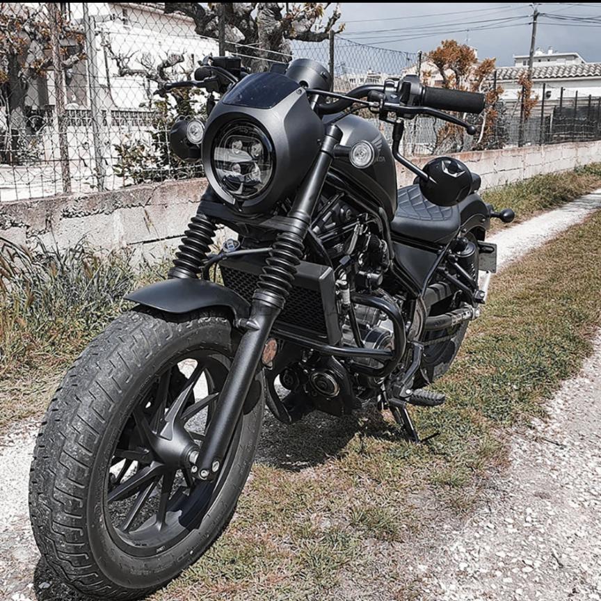 楽天市場】レブル アンダーミラーブラケット 下ミラー REBEL 250 500