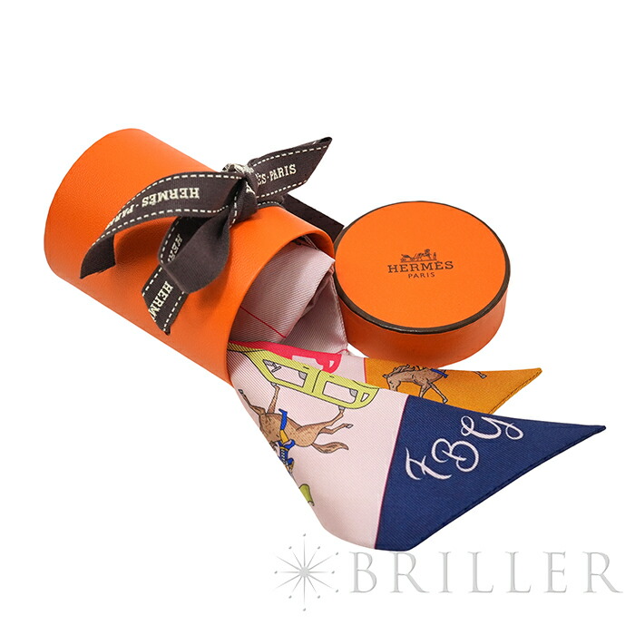 楽天市場】エルメス ツイリー エルメス・パラード ローズ・パール