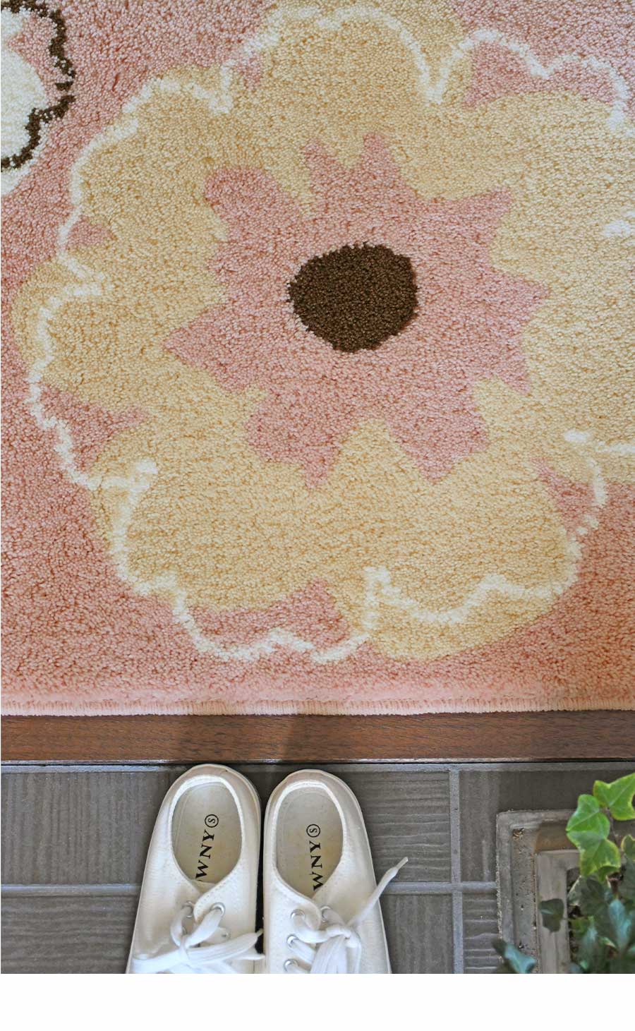 楽天市場】玄関マット フィオレ 50×80 cm 洗える 日本製 滑り止め