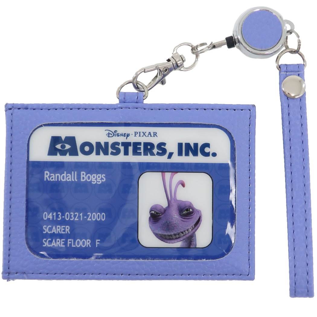 Qoo10] ディズニー モンスターズインク 定期入れ リール付き
