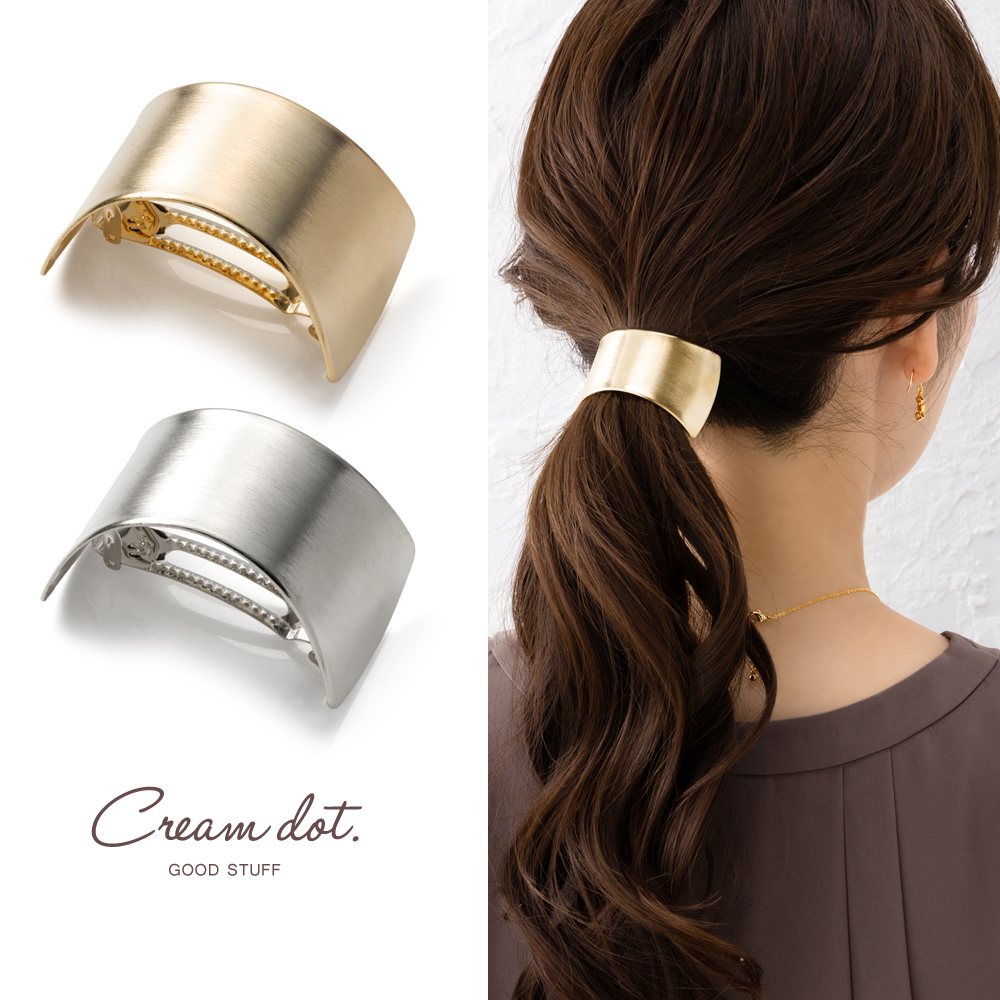 ゆうパケット】バレッタ ヘアクリップ ヘアアクセサリー 髪留め まとめ