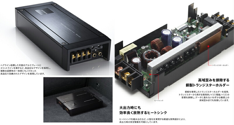 楽天市場】カロッツェリア PRS-D800 250W×2 ブリッジャブルパワー