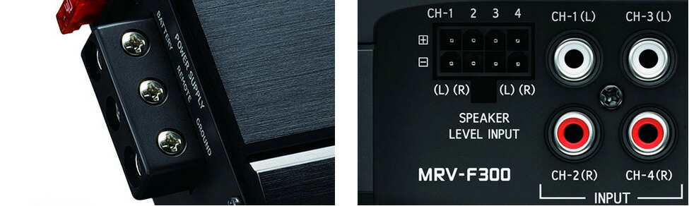 楽天市場】アルパイン MRV-F300 デジタルパワーアンプ BTL接続 4ch