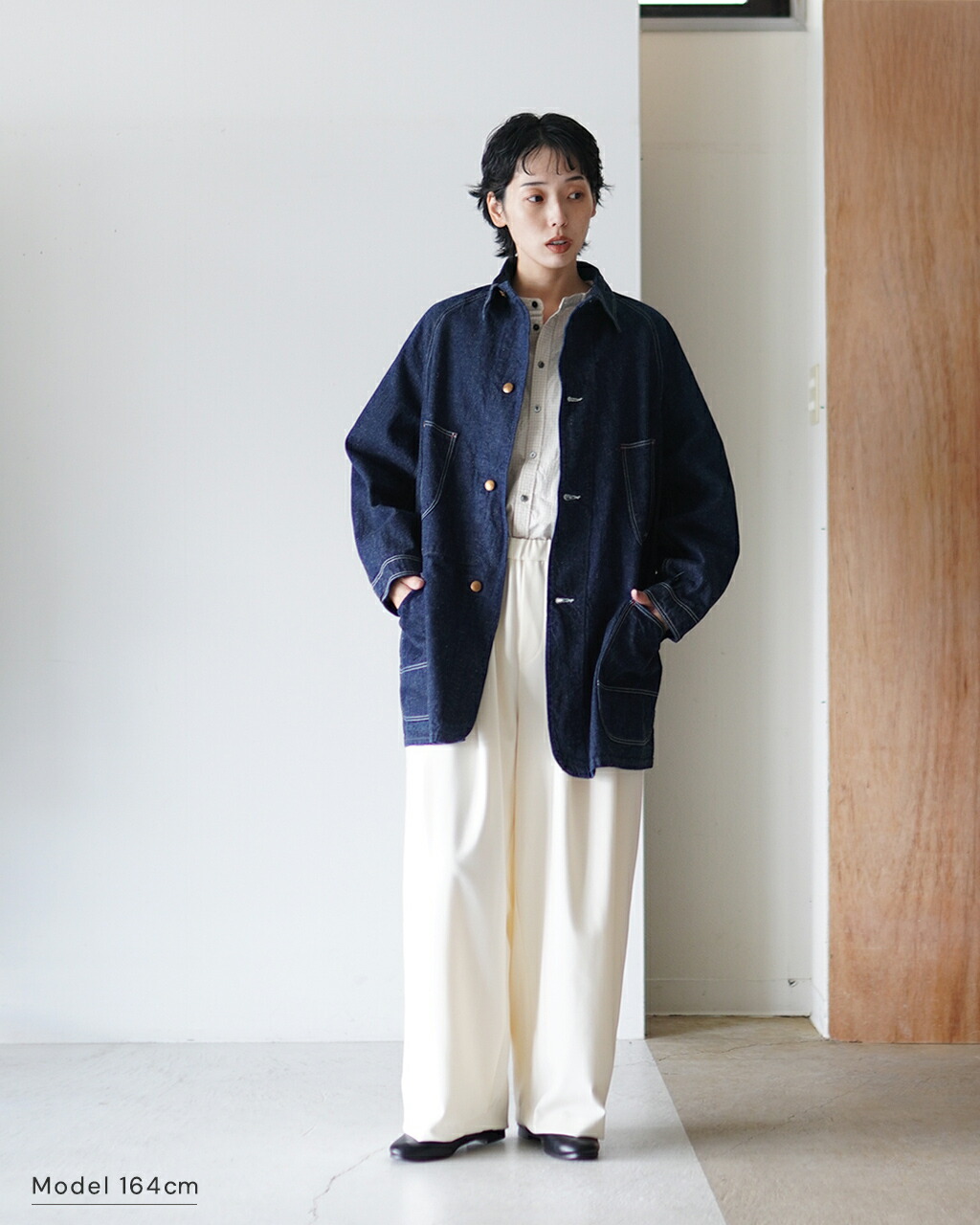 orSlow（オアスロウ） デニムジャケット LOOSE FIT DENIM COVERALL