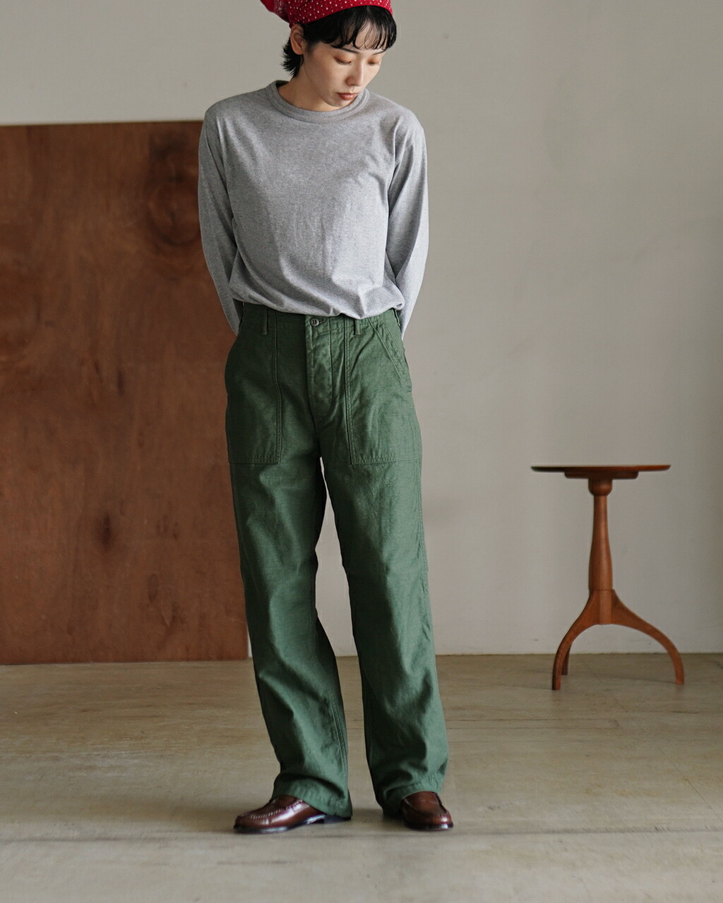 orSlow（オアスロウ） アーミー ファティーグ パンツ レギュラー