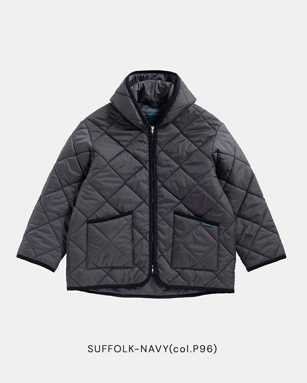 LAVENHAM（ラベンハム） ビッグキルト ジップド キルティング ジップ