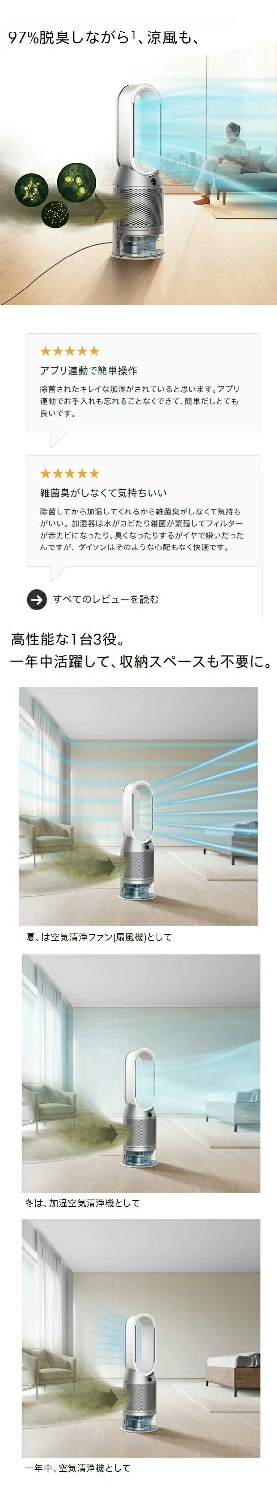 楽天市場】【アウトレットSALE】 ダイソン Dyson Purifier Humidify+