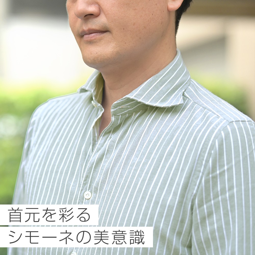 2025/26秋冬新作 Finamore フィナモレのコットンフランネルシャツ 他