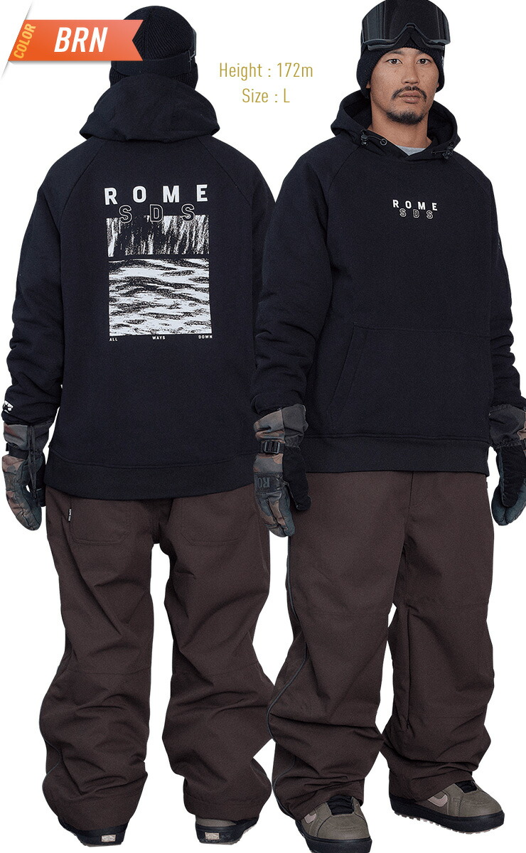 正規品 23-24 ROME SDS ローム BAGGY PANTS バギーパンツ メンズ