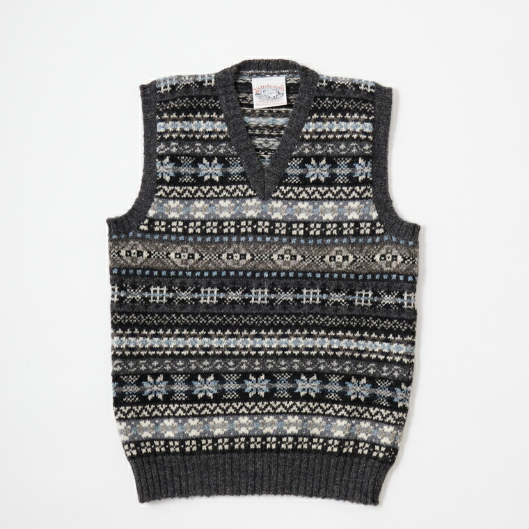 楽天市場】JAMIESON'S (ジャミーソンズ) AOFI VEE NECK SLIPOVER