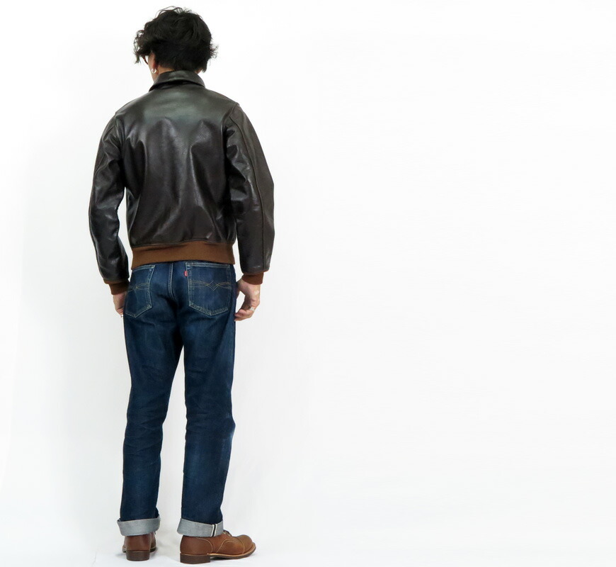 楽天市場】エアロレザー AERO LEATHER フライトジャケット A-2 10490