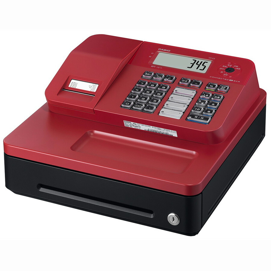 CASIO＞カシオ レジスター SR-S200-EX-BK ブラック Bluetooth搭載 イン