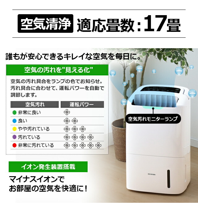 楽天市場】除湿機 コンプレッサー アイリスオーヤマ コンパクト 空気