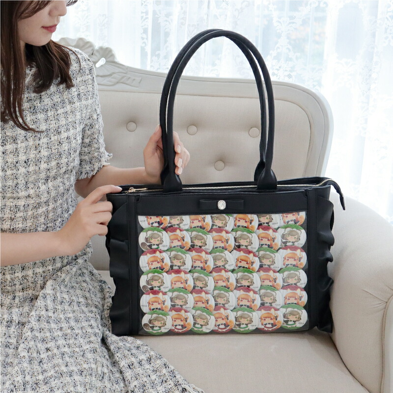 楽天市場】パレットリリーバッグ ビジューリボン 痛バ 痛バッグ A4