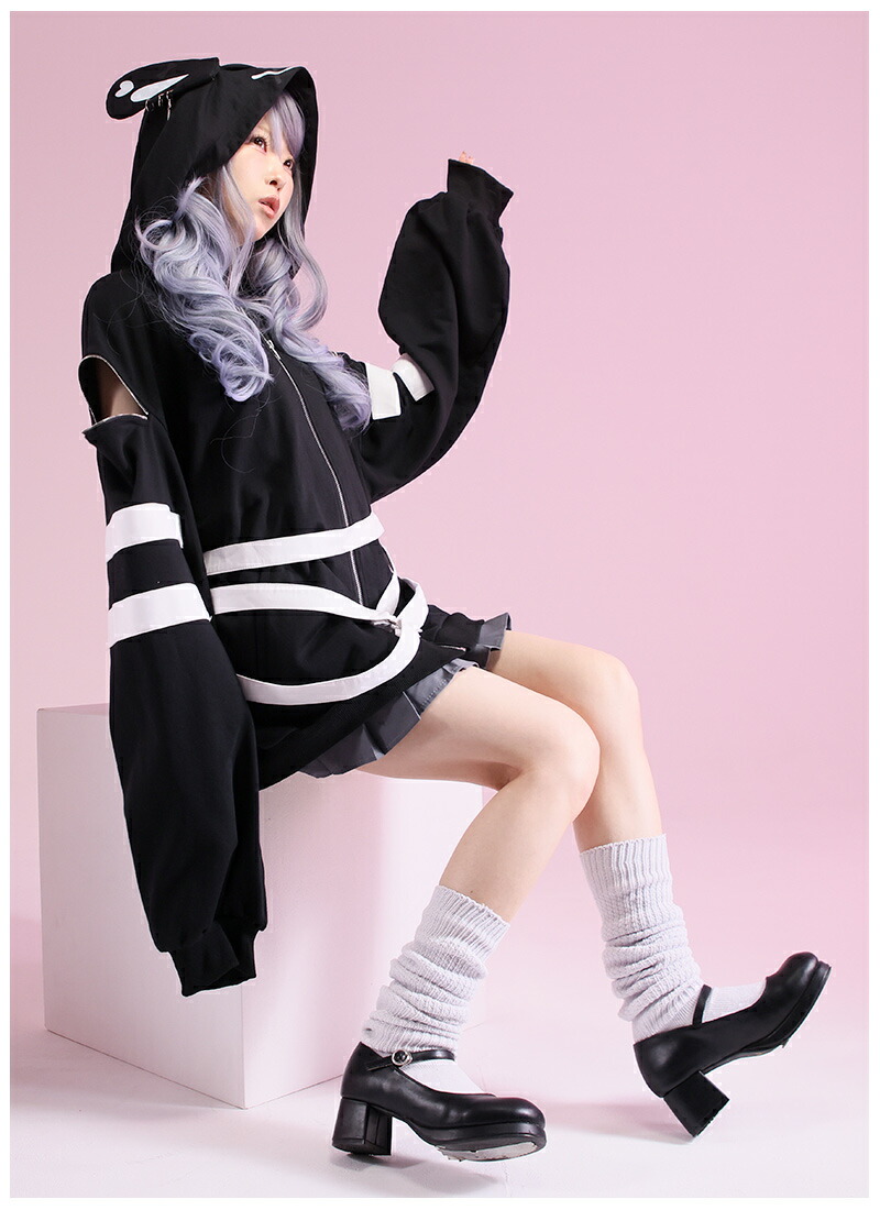 兎彷魂あみゅコラボ あみゅごっこパーカー ｜ Favorite