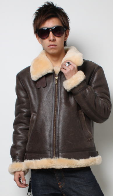 楽天市場】革ジャン B−3 メンズ フライトジャケット 革 皮 レザー