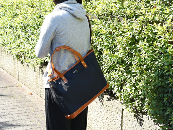 グッドマンズ デイリー2ウェイトート ネイビー（ワンダーバゲージ