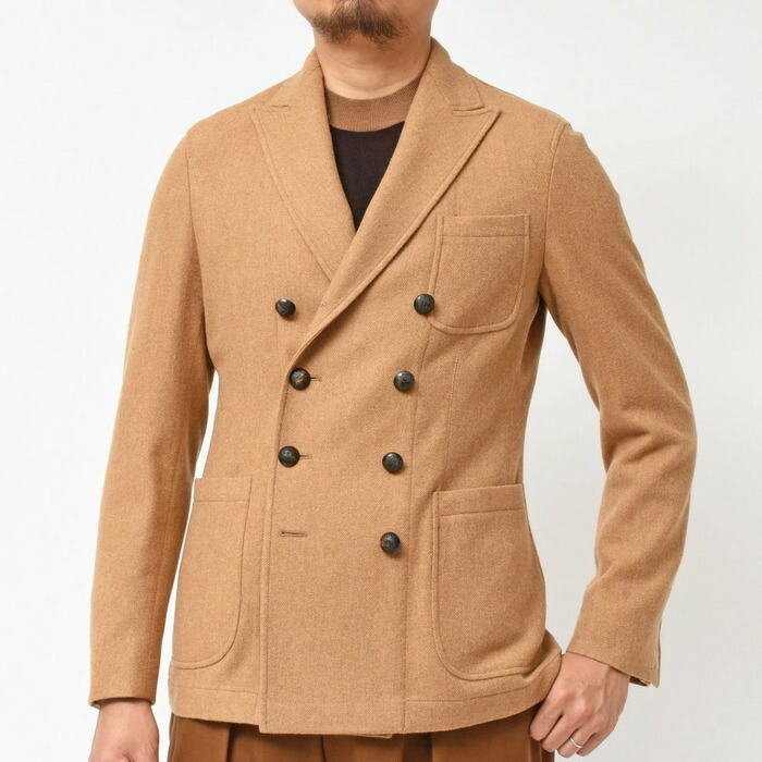 THE GIGI ザ ジジ　イタリア製　ウール　ジャケット 楽天市場】ザ ジジ THE GIGI メンズ ジャケット ダブルブレスト