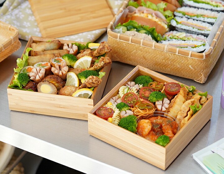 楽天市場】公長齋小菅 5寸 一段重箱 京都 お重 ランチボックス 竹製 公