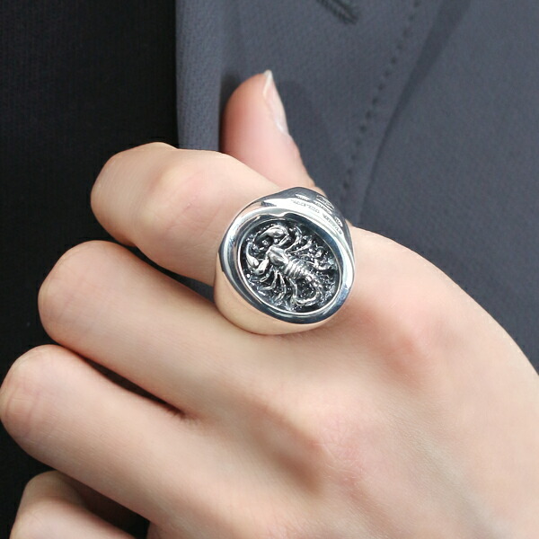 PUERTA DEL SOL スコーピオン リング 11～23号 指輪 リング シグネット