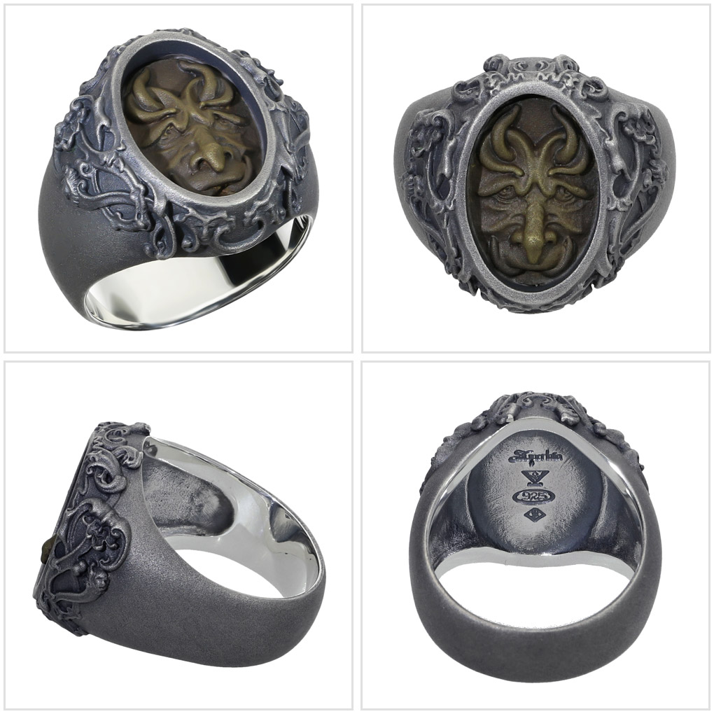 Superbia スペルヴィア グロテスク リング 1 指輪 11～23号 メンズ