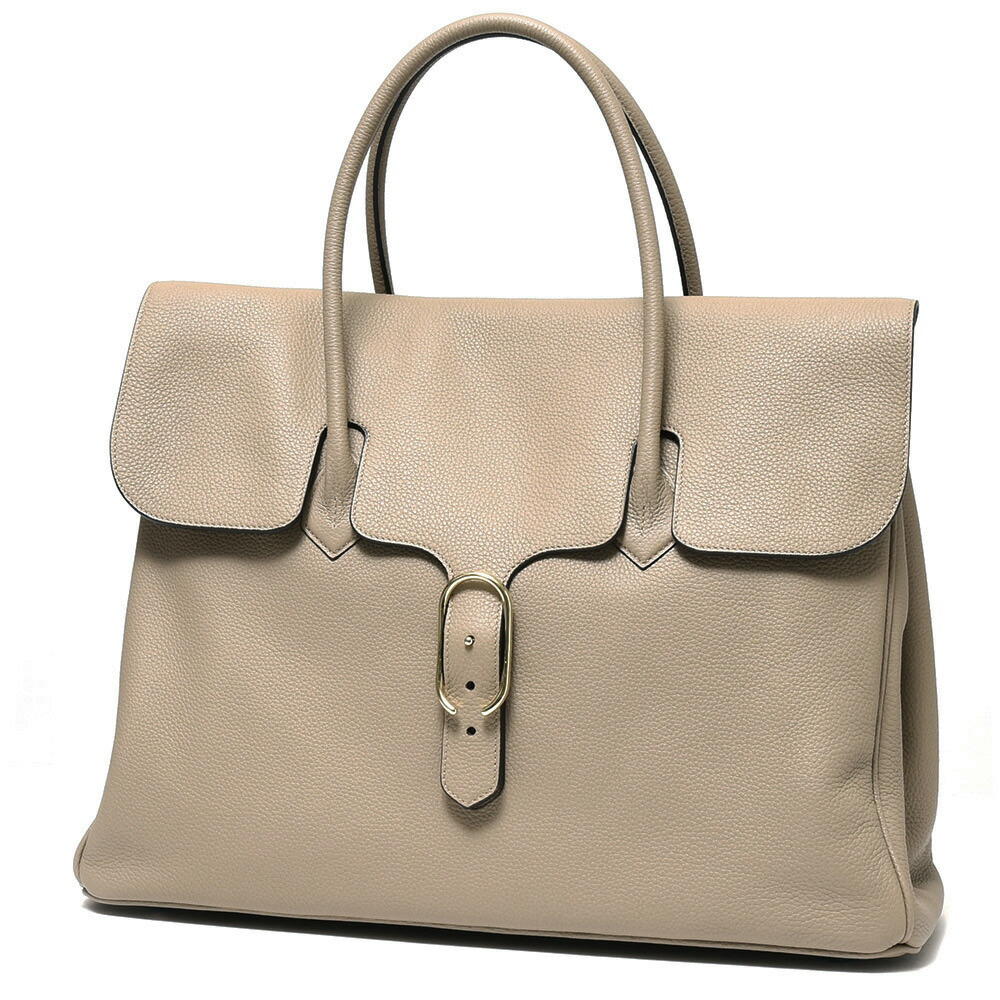 Cisei（シセイ/チセイ）シュリンクレザーフラップトートバッグ/Mサイズ