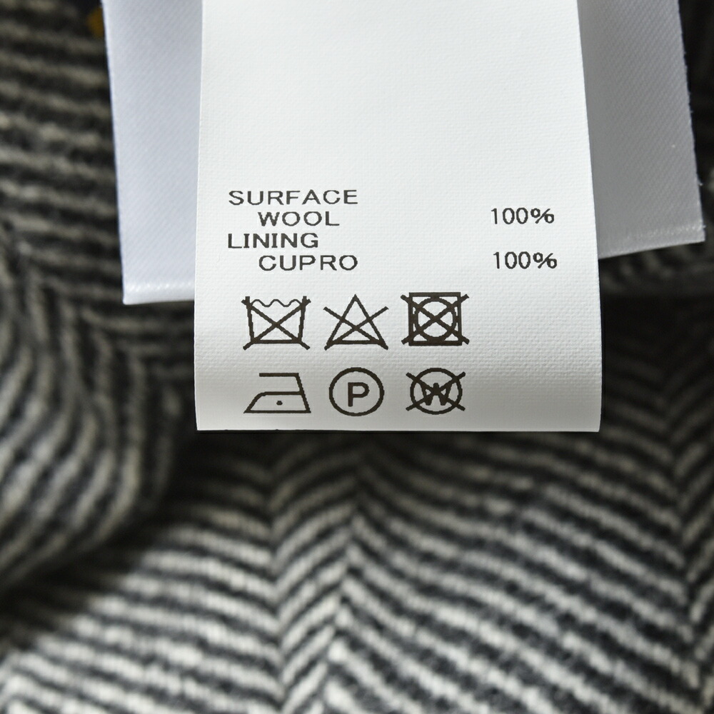 ORBIUM（オルビウム）ATELIER JACKET ウールツィードヘリンボーン