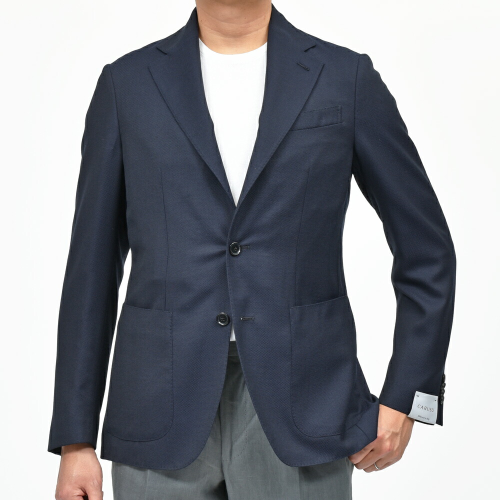 SALE】CARUSO（カルーゾ）BUTTERFLYバタフライ ウールホップサック2B