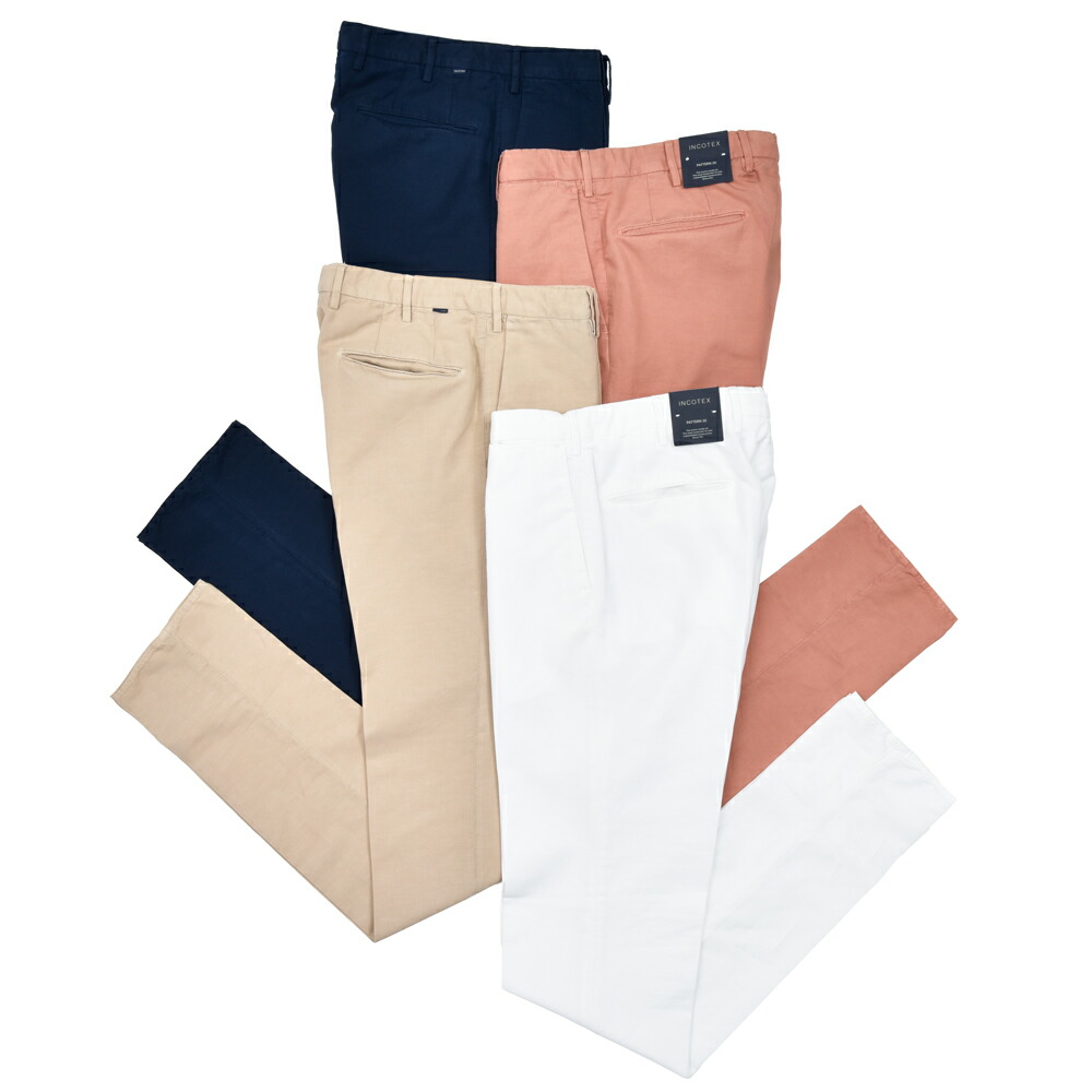 SALE】INCOTEX（インコテックス）リネンコットンパンツ / CHINOLINO