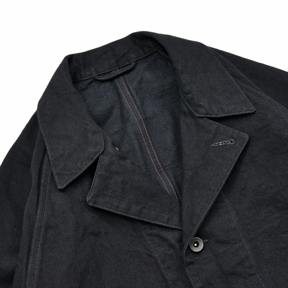 COMOLI（コモリ）ブラックデニム ワークジャケット C03-01002
