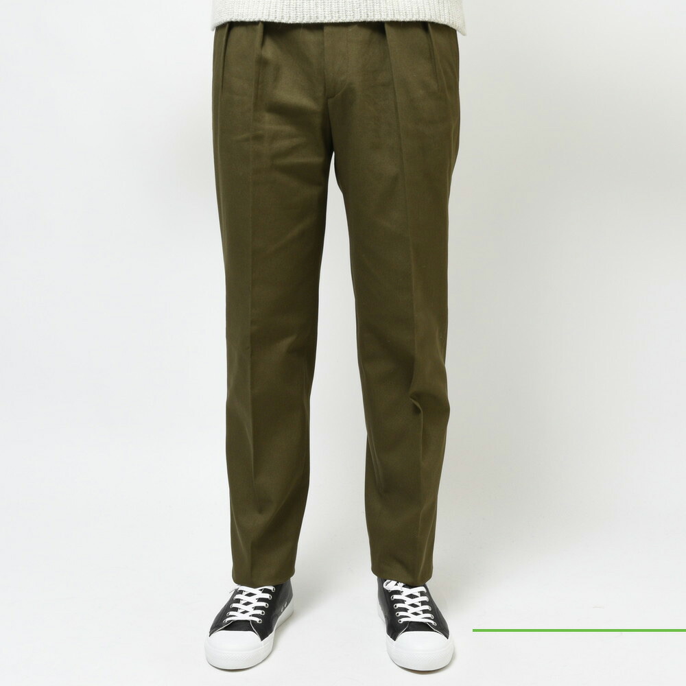 BERNARD ZINS（ベルナール ザンス）BAC J コットンピケ2インプリーツ