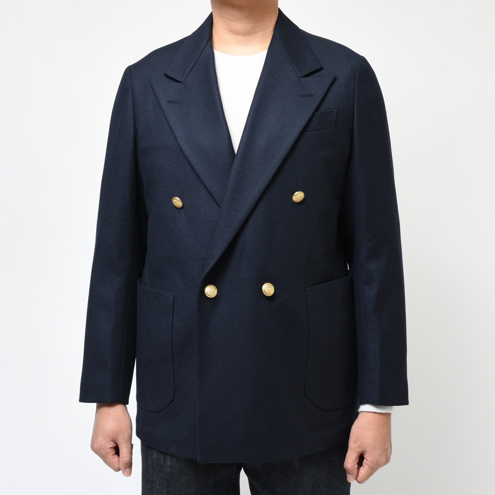 la favola（ラファーヴォラ）ウールナイロンフランネル4Bダブル