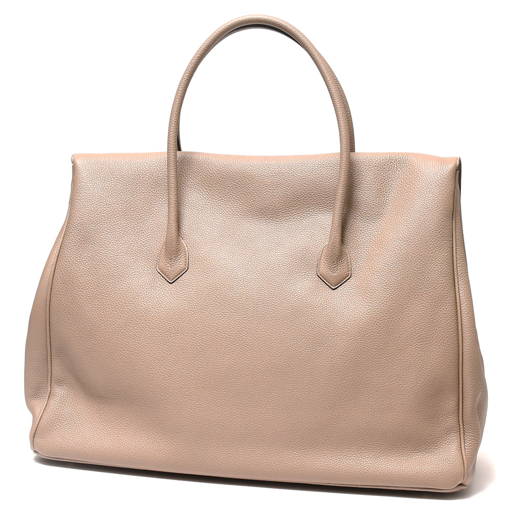 Cisei（シセイ/チセイ）シュリンクレザーフラップトートバッグ/Lサイズ