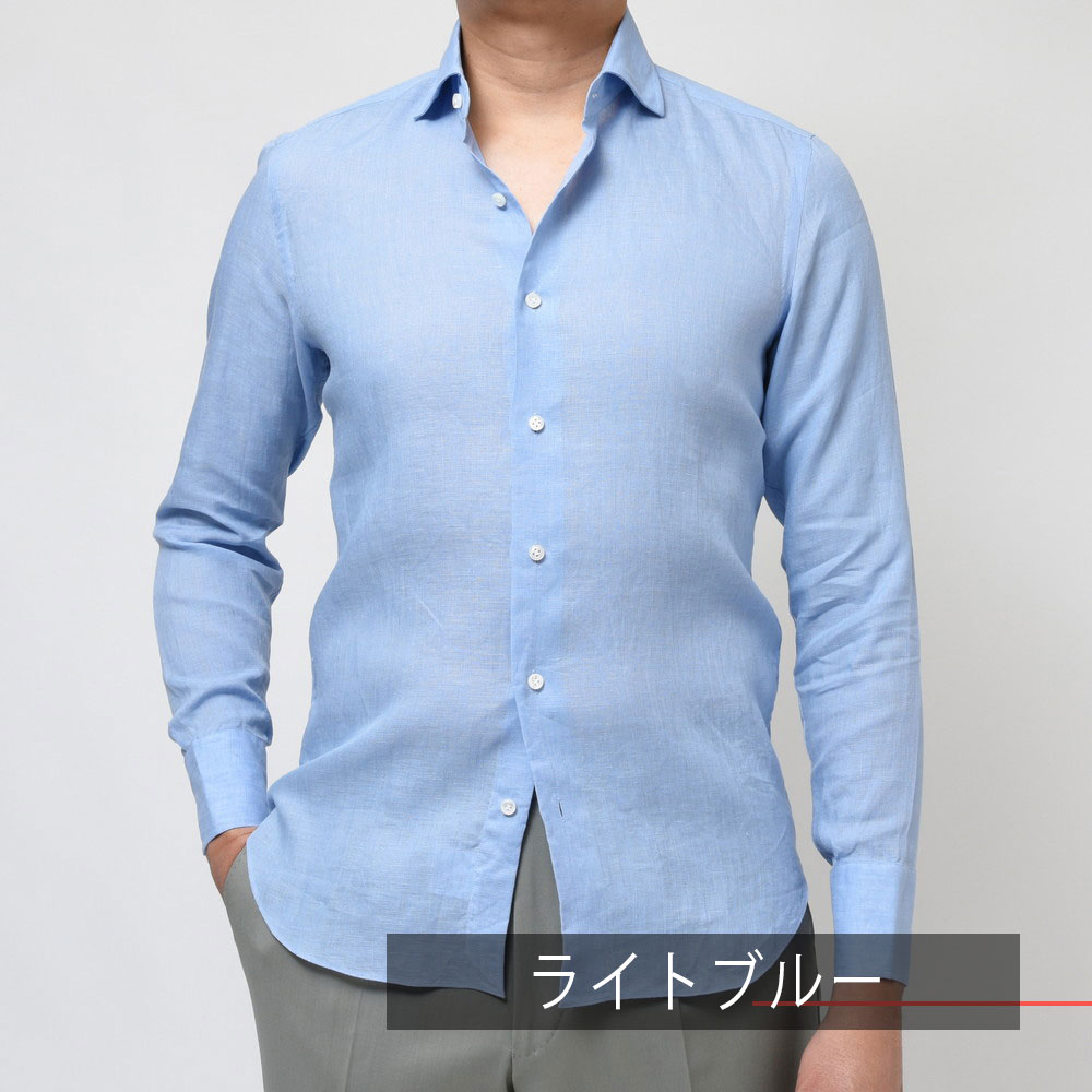 Maria Santangelo（マリア サンタンジェロ）リネンソリッドセミワイド