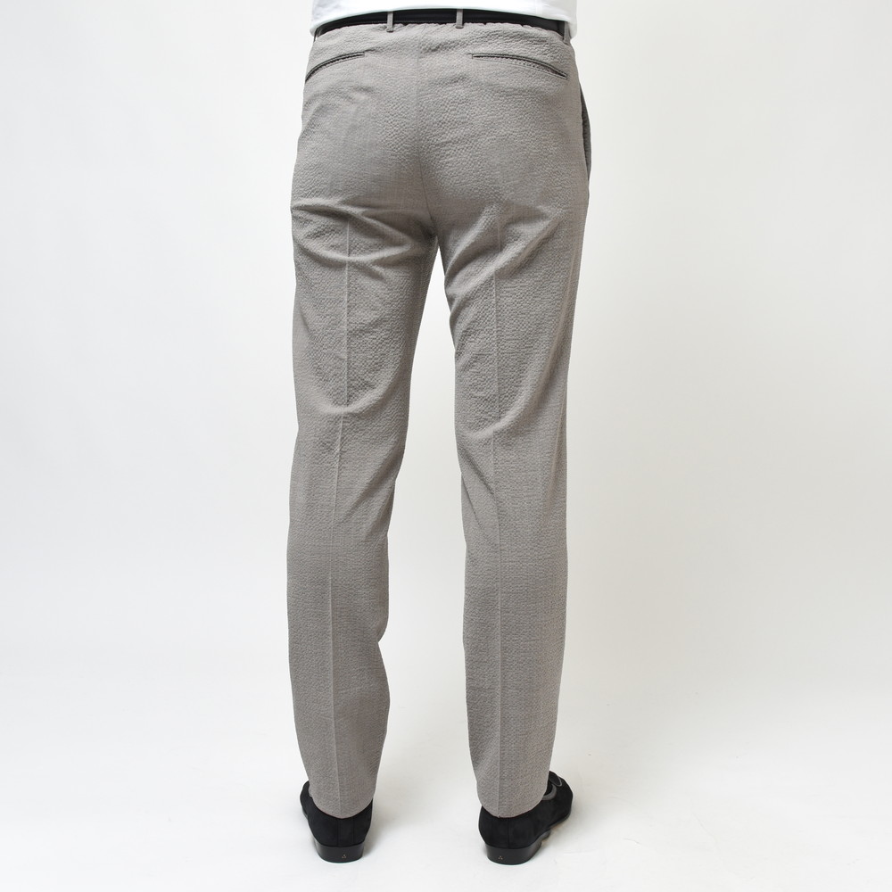 INCOTEX（インコテックス）SLIM FIT ストレッチウールシアサッカー