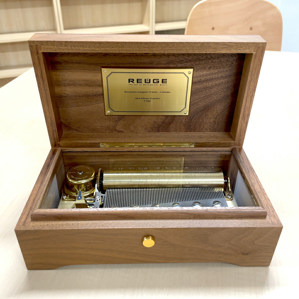 楽天市場】【ご購入特典つき】正規品 リュージュ REUGE オルゴール