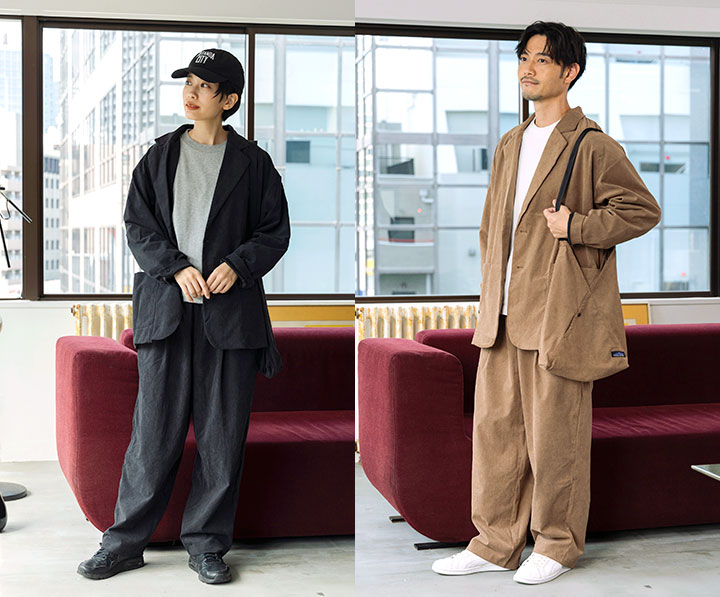 THOUSAND MILE / サウザンドマイル] JACKET & LONG PANTS SET