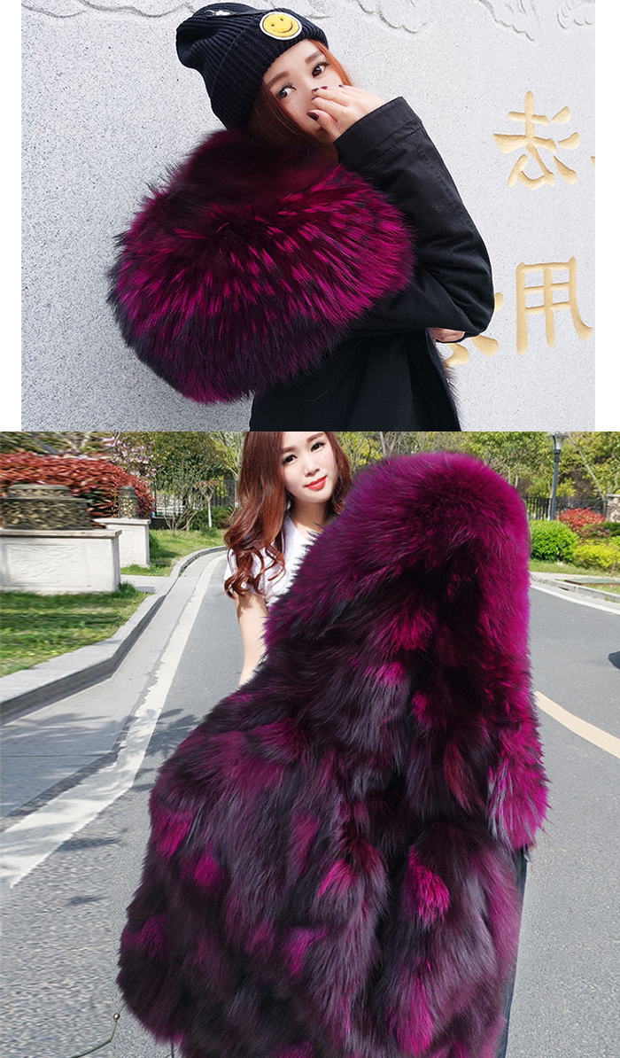 楽天市場】ラクーン ファー ・フォックス ファー ボリュームファー付き