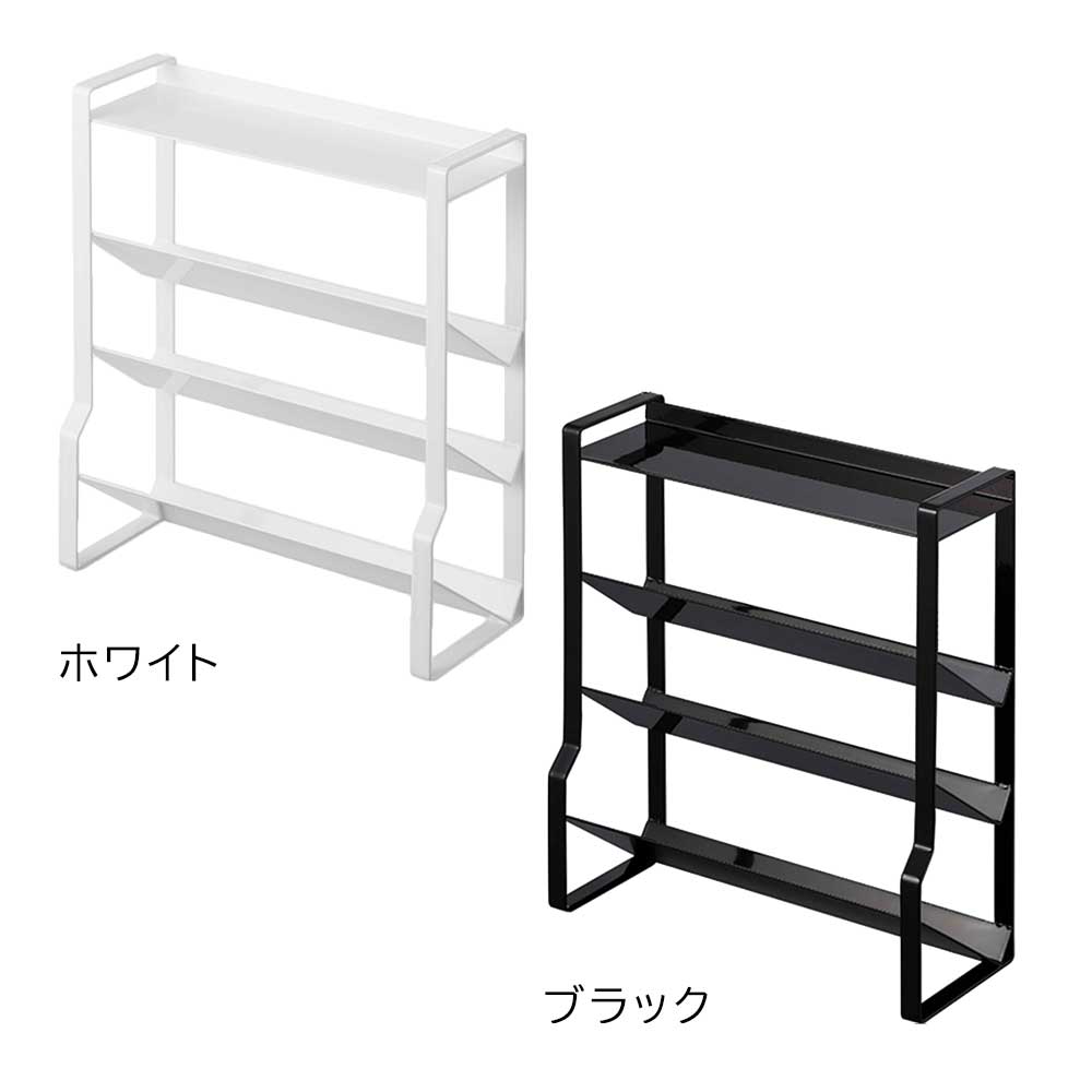 楽天市場】山崎実業 TOWER タワー スリム スパイスラック 4段 ホワイト