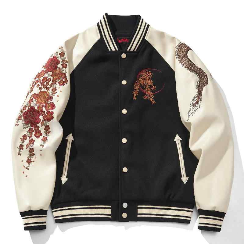 楽天市場】スカジャン スタジャン ボルドー ワインレッド 派手 和