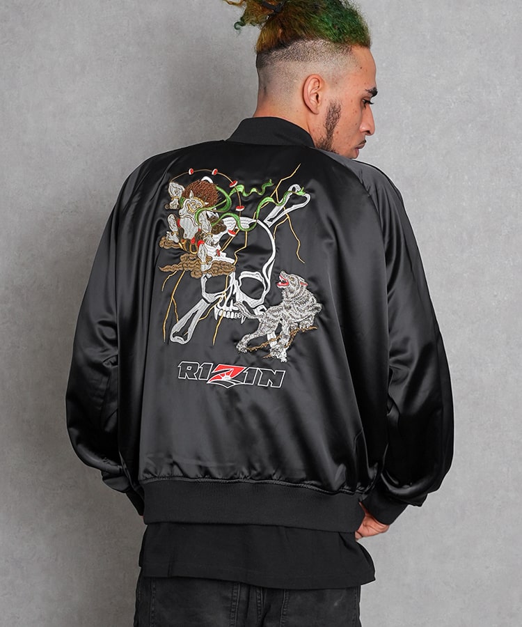 楽天市場】【RIZIN 公式グッズ】RIZIN×Roen コラボ スカジャン