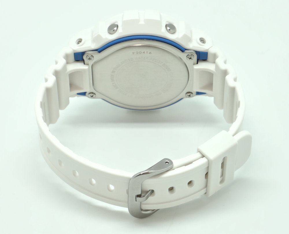 楽天市場】G-SHOCK Gショック DW-6900HDS-7JF ホワイト＆ブルー 蓄光