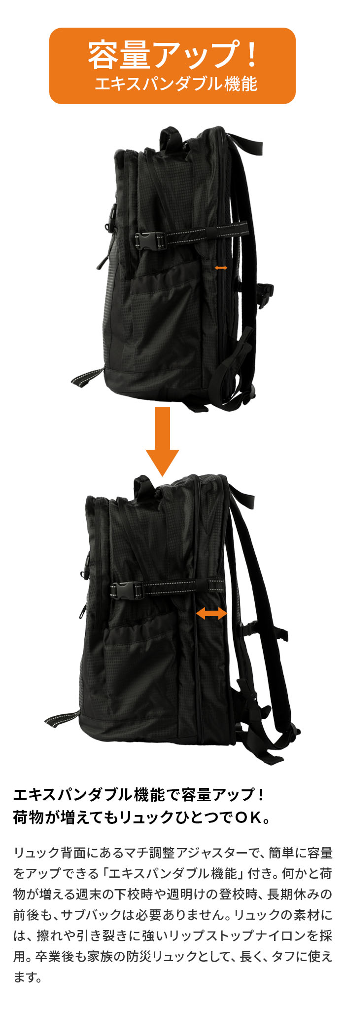 楽天市場】Lee 通学リュック 40l 《池田屋×Leeコラボ》PC・タブレット