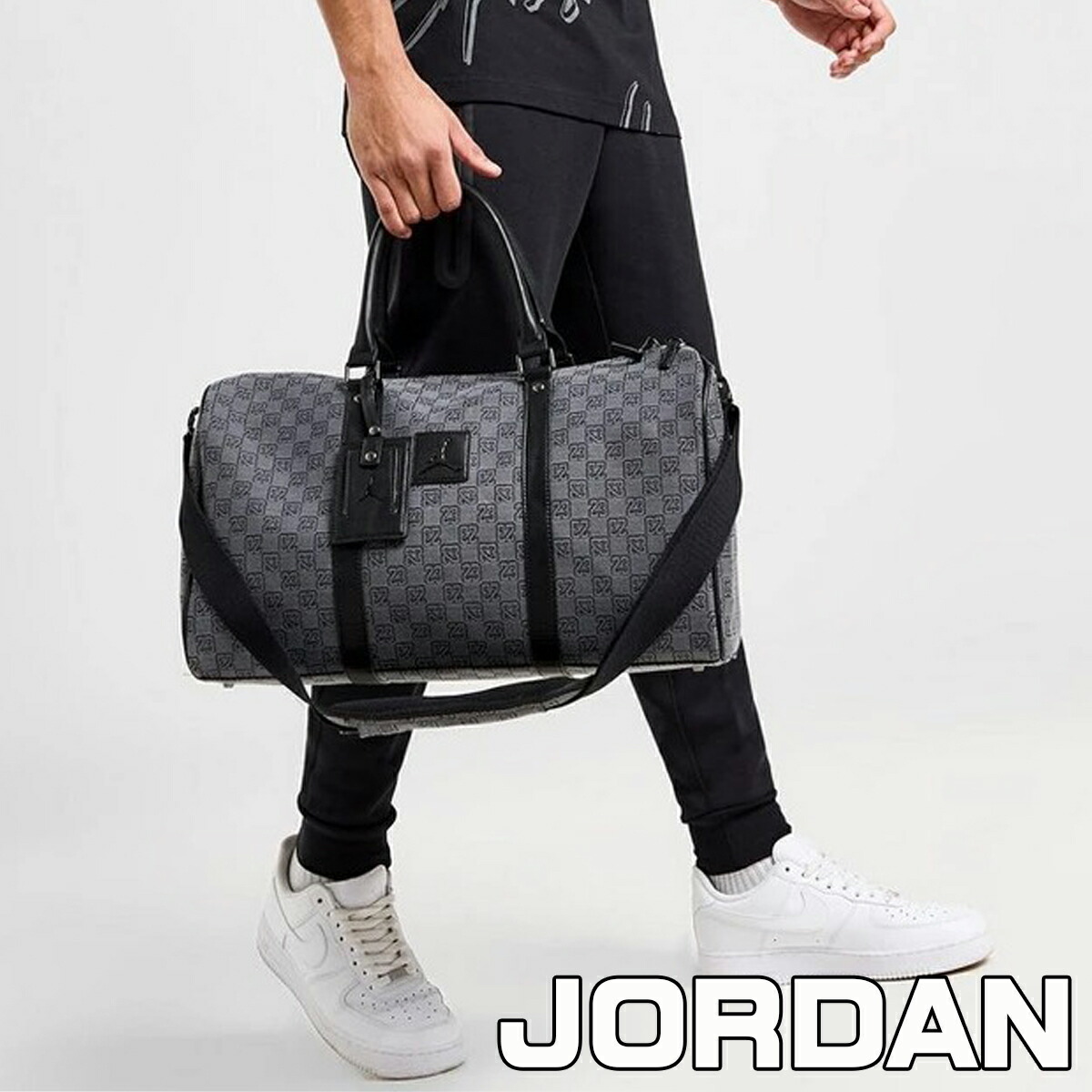 楽天市場】ジョーダン ダッフルバッグ 容量25L JORDAN Monogram Duffle
