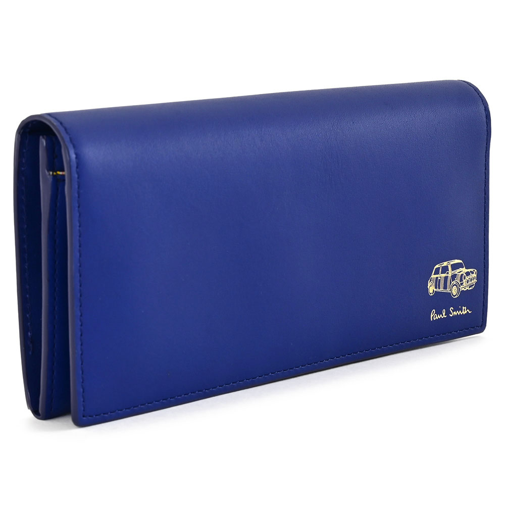 楽天市場】ポールスミス 財布 長財布 青(ブルー) Paul Smith bps013-30